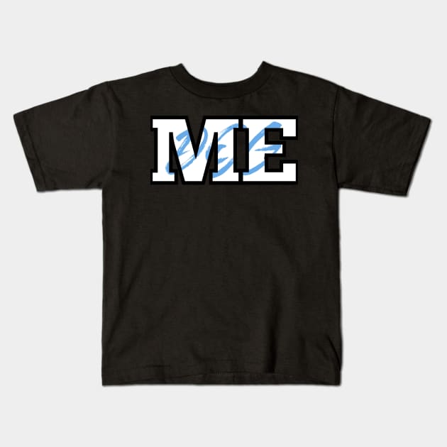 Dog in Me - Light Blue Kids T-Shirt by ScottLeechShirts